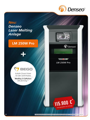 Denseo Laser Melting Anlage
